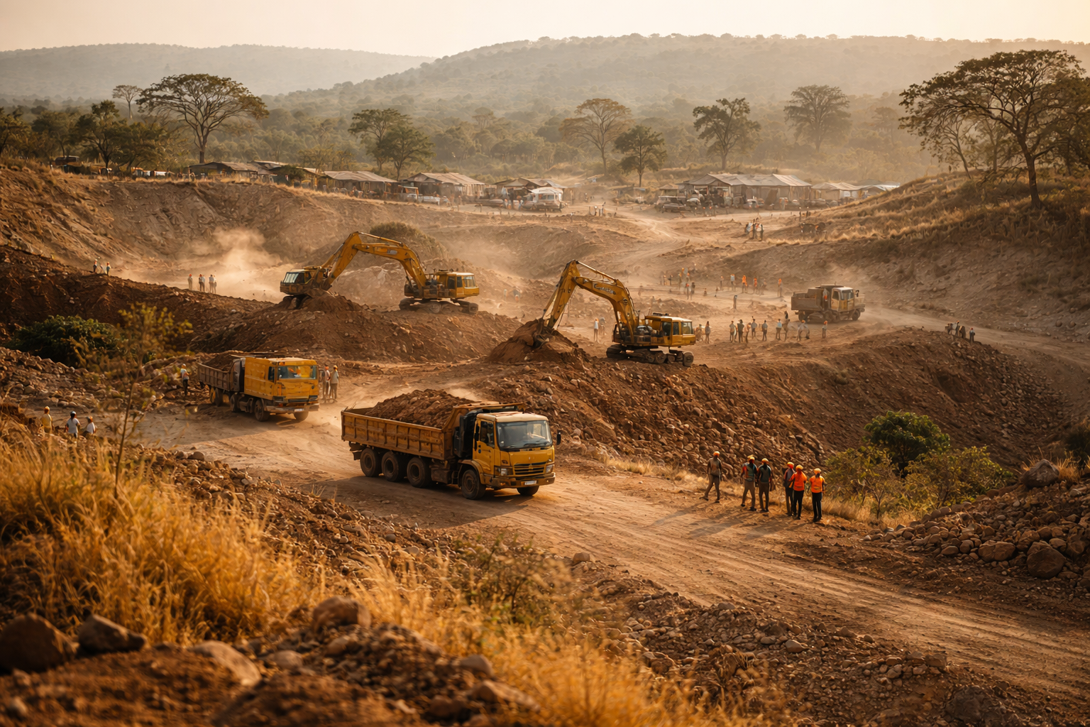 Strategic Resource Export and Gold Mining Operations