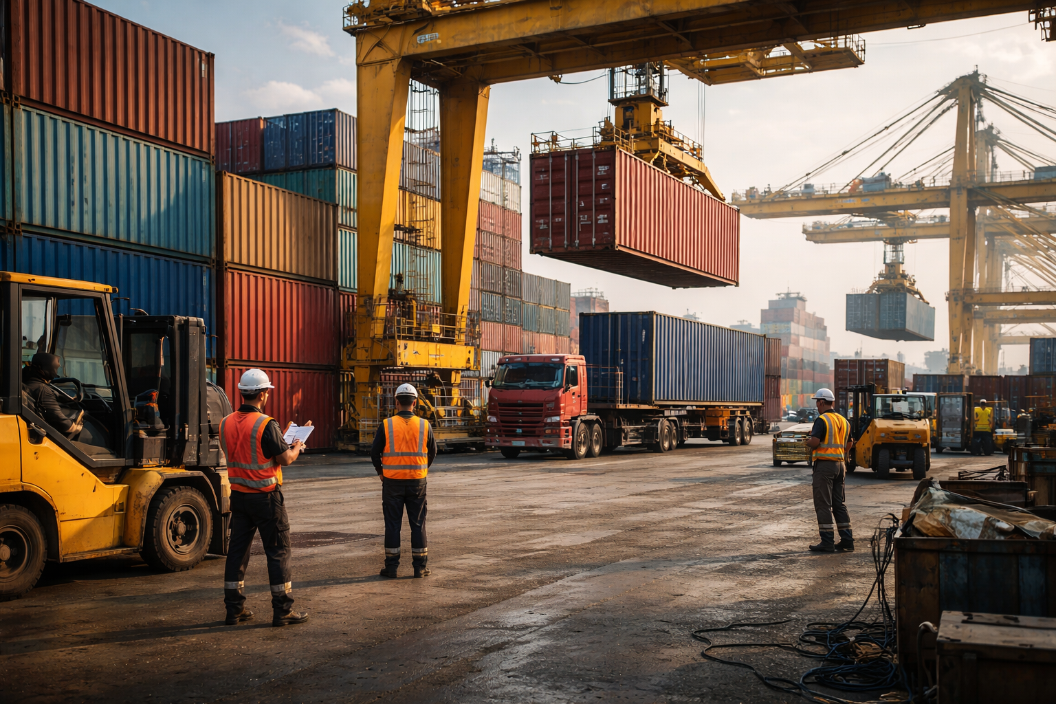 Port Logistics and Container Terminal Operations